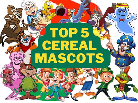 162 - Top 5 Cereal Mascots - PodCavern