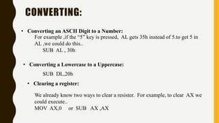 Logical Shift And Rotate Instruction Ppt