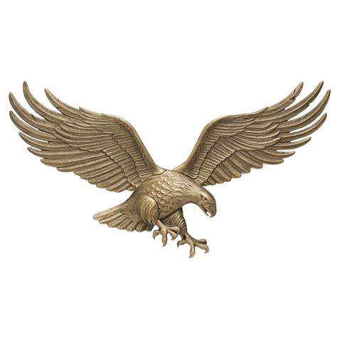 Whitehall 00755 36 Inch Antique Indoor Outdoor Eagle Wall Hanging