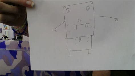 Doodlebob Drawing Fandom