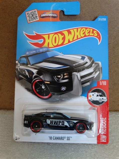 10 Camaro Ss Policia Hot Wheels 2016 1 64 R 21 00 Em Mercado Livre