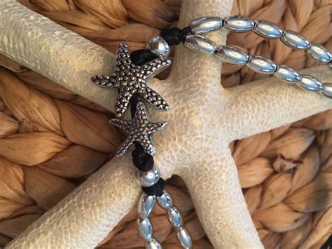 Boho Starfish Anklet Ankle Bracelet Foot Jewelry Summer Etsy