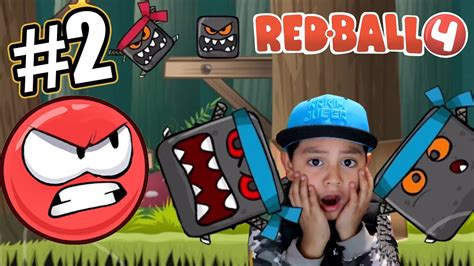 Karim En El Bosque Profundo Juego La Bolita Roja Red Ball 4 Gameplay