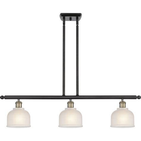 Innovations 516 3I BAB G411 Ballston Dayton Black Antique Brass LED