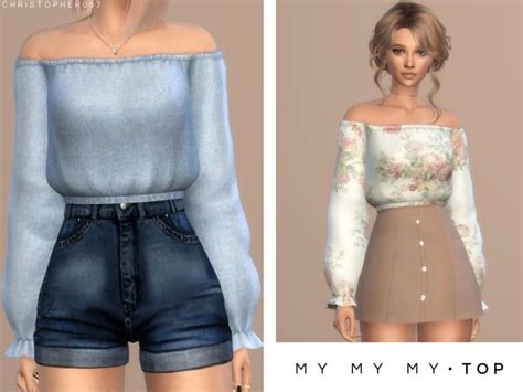 Pin On TS4CC Female Tops