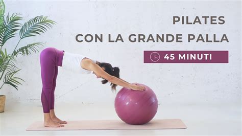 Pilates Con La Grande Palla Esercizi Di Pilates A Casa Lezione