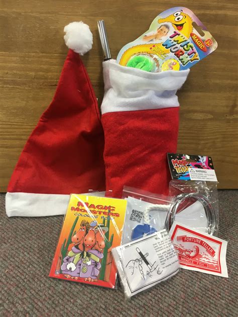 Christmas Themed Stocking Filled With Magic Tricks - Discount Magic