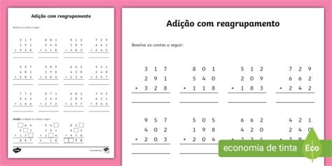 Diferentes Estrat Gias Para O C Lculo Da Adi O Planos De Aula Ano