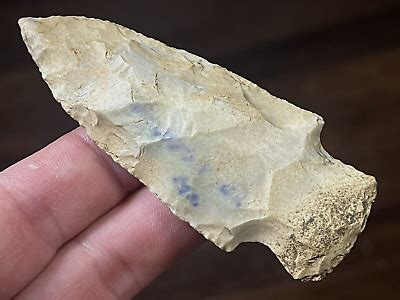 EXCEPTIONAL ETLEY POINT MISSOURI AUTHENTIC ARROWHEAD INDIAN ARTIFACT