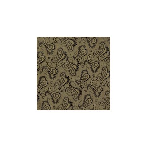 Tissu Doublure Jacquard Imprim Cachemire Kaki Au M Tre