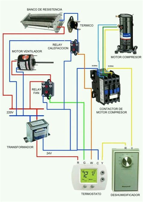 Diagramas Electricos De Aires Acondicionados Diagrama Eléct