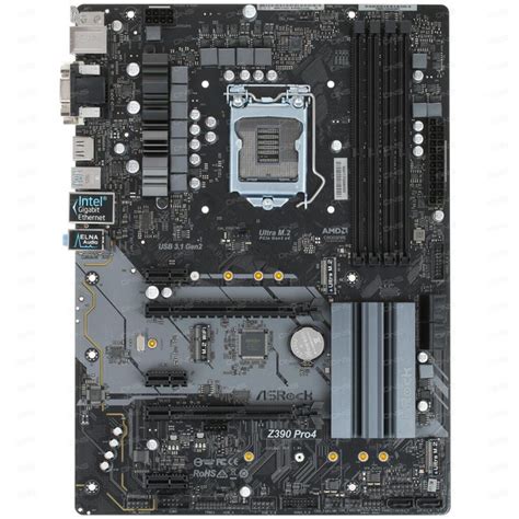 Материнская плата ASRock Z390 PRO4 купить по низкой цене с доставкой и ...