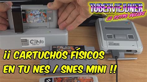 Usa Tus Cartuchos Originales En Nes Snes Mini Con Classic Magic