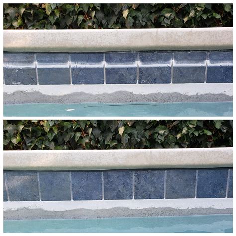 Pool Tile Cleaning Gallery - Elite Pool Title Cleaning