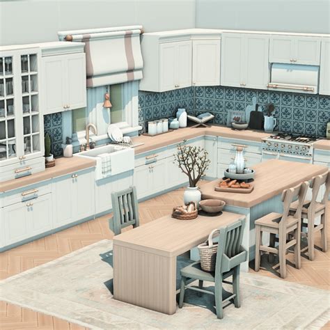 Coastal Kitchen The Sims 4 Rooms Lots Curseforge