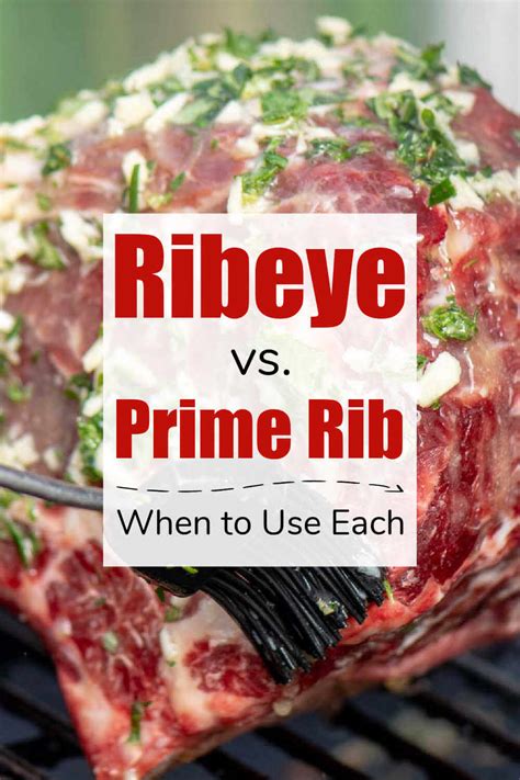 Prime Rib Vs Ribeye: What's the Difference? (2023)