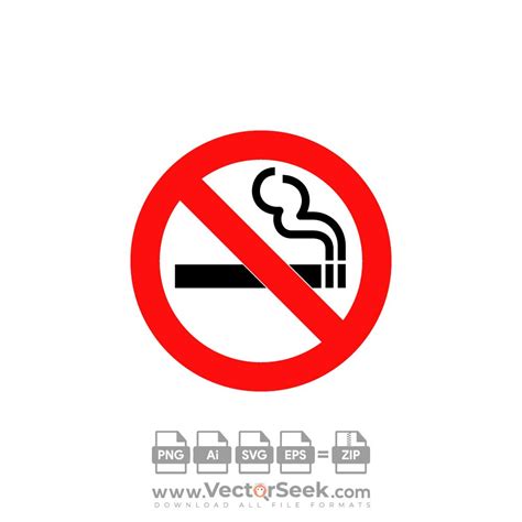 No Smoking Logo Vector - (.Ai .PNG .SVG .EPS Free Download)