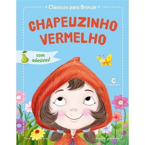 LIVRO INFANTIL COLORIR CLASSICOS CHAPEUZINHO VERMELHO CULTURAMA GiftGO