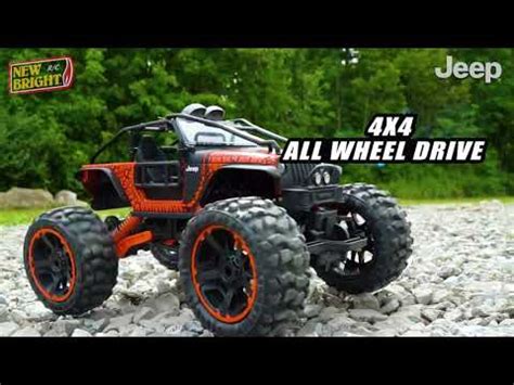 New Bright 4x4 1 10 Scale Radio Control Jeep Rock Crawler Trailcat 2