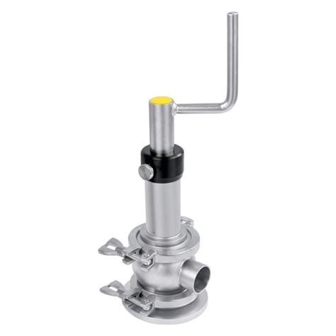 ISO90001 Donjoy Sanitary Stainless Steel Tank Bottom Valve With Manual