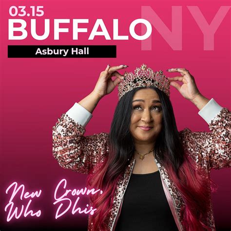 Pinky Patel New Crown Who Dhis Tickets At Asbury Hall In Buffalo By