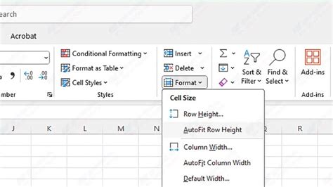 Cara Menggunakan Autofit Di Excel Untuk Menyesuaikan Lebar Kolom Dan