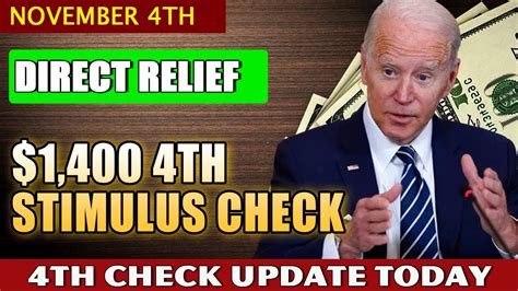 Stimulus Check Update Today November 4th 2022 1400 Stimulus Checks