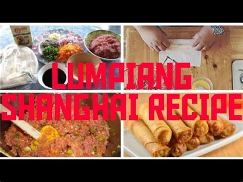 HOW TO MAKE LUMPIANG SHANGHAI PAANO GUMAWA NG LUMPIANG SHANGHAI YouTube