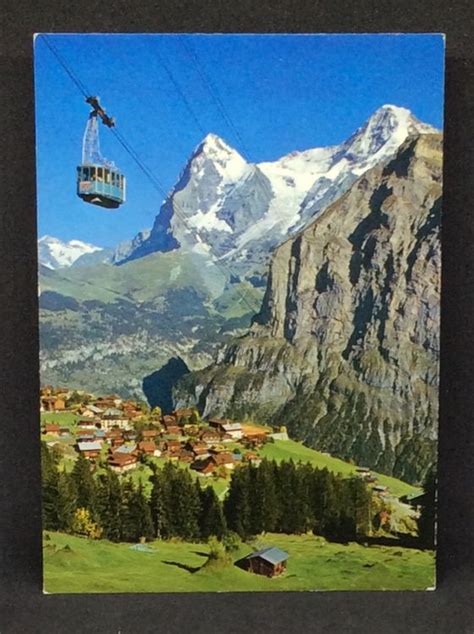 M Rren Schilthorn Bahn Mit Eiger Und M Nch Kaufen Auf Ricardo