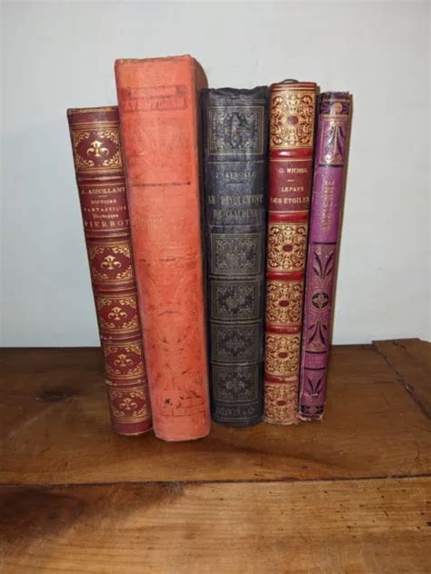 Livre Ancien Lot De Livres Anciens Du Me Et De Date Non