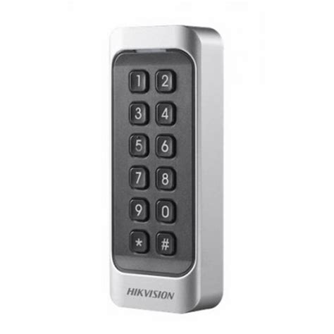 Lecteur De Carte Hikvision Ds K Mk Avec Clavier Mifare