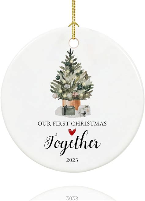 Amazon Our First Christmas Together Ornament 2023 Our First For