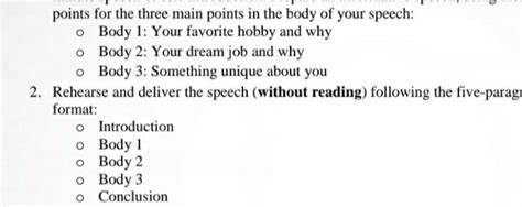 points    main points   body   cheggcom