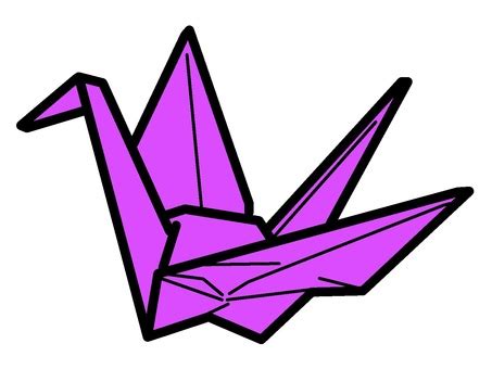 Origami Crane Clip Art