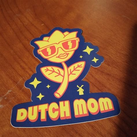 Dutch Bros Office Dutch Bro Mom Sticker Poshmark