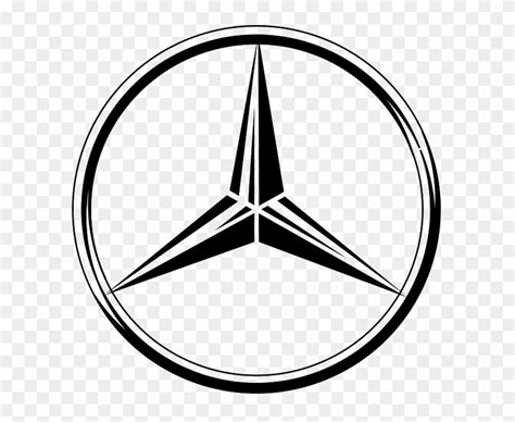 Mercedes Logo Black And White