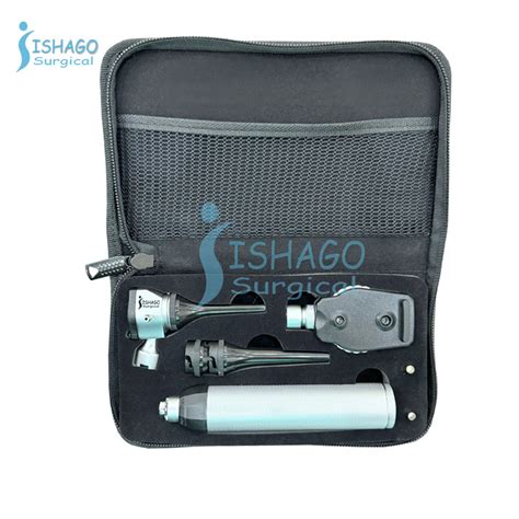 Conventional Veterinary Otoscope And Ophthalmoscope Set Ishago Surgical