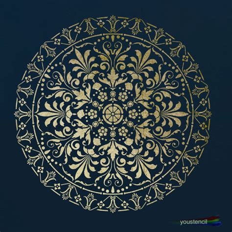 Mandala Wall Stencil: ST90 XL » youstencil.com.au