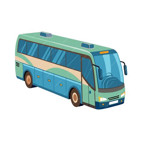 Premium Vector | Realistic Bus vector illustration concept