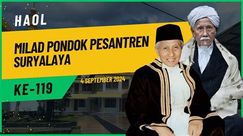 Haol Milad Pondok Pesantren Suryalaya Ke Youtube