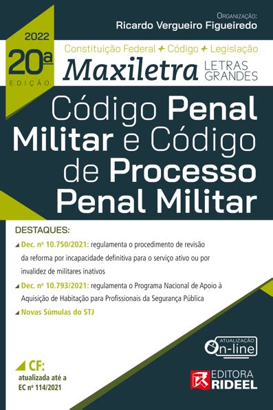 Código penal militar e código de processo penal militar