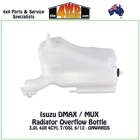 Isuzu Dmax Mux Radiator Overflow Bottle