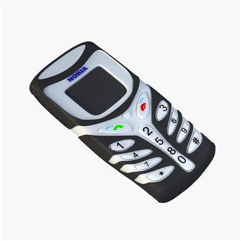 nokia 5100 realistic 3d model