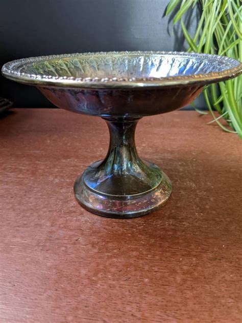 Vintage Silverplate Candy Dish Reed And Barton Etsy