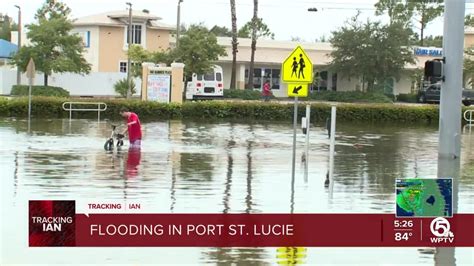 Hurricane Ian S Rain Bands Bring Flooding To Parts Of St Lucie County