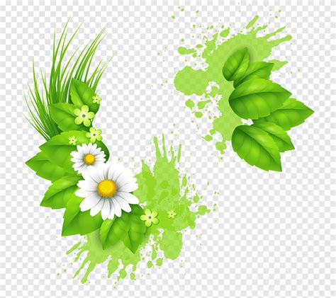 Element Flower Arranging Leaf Png PNGEgg