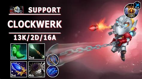 Clockwerk Hard Support C Pos Cw Play Dota Immortal