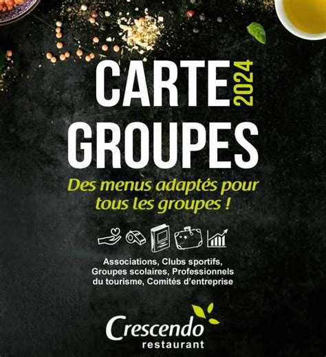 Semaine Week Crescendo Carte Groupe Crescendo