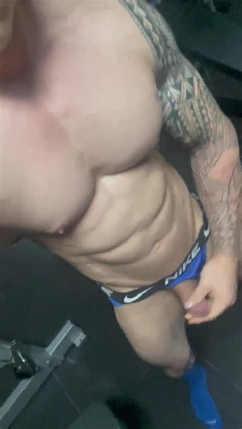 Horny Brit Releases Cum At The Gym Thisvid