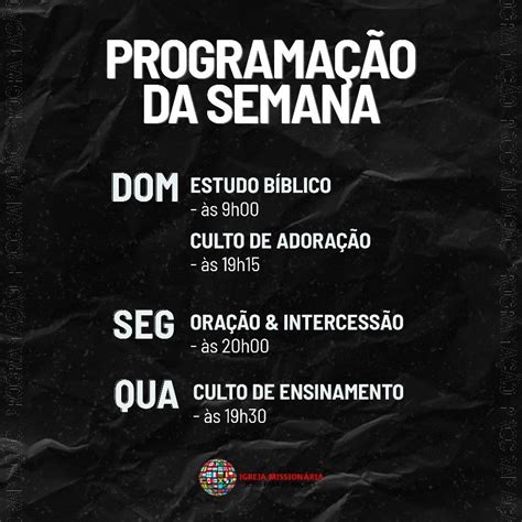 ProgramaÇÃo Ideias De Publicidade Ideias De Banner Cartazes Cristãos